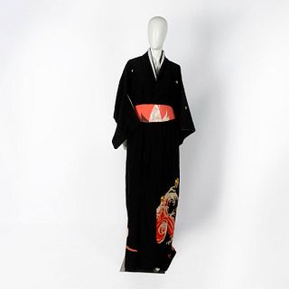 3pc Vintage Japanese Summer Kimono and Haori