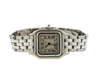 Cartier Panthere Stainless Steel Lady&#39;s Watch Ref. 1320