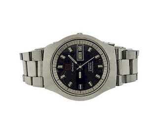Omega Stainless Electronic Chronometer Watch