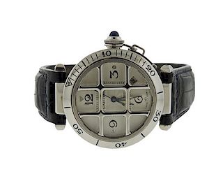 Cartier Pasha Stainless Steel Watch Ref. 2379
