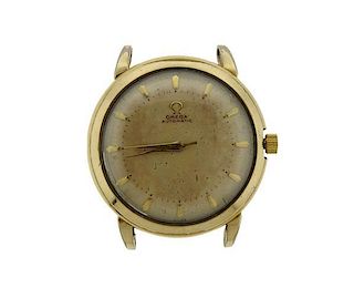 Omega 14K Gold Plated Stainless Steel Watch