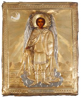 A Russian icon of Archangel Michael