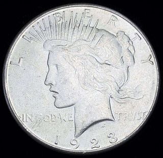 1923-S Peace Silver Dollar MS62