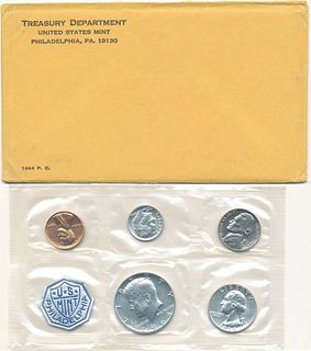 1964 United States Proof Set (5-coins)