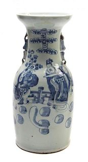 A Chinese Porcelain Vase, Height 16 1/4 inches.
