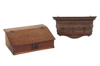 Jacobean Oak Bible Box