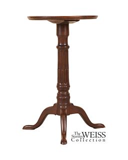 Chippendale Walnut Dishtop Kettle Stand