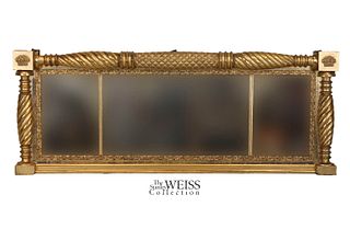 Classical Giltwood Over-Mantle Mirror