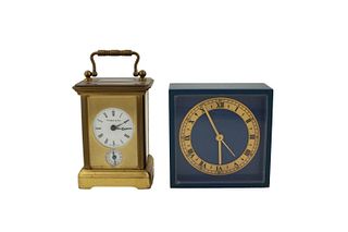 Two Tiffany & Co. Desk Clocks
