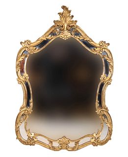 Louis XV Style Giltwood Pier Mirror