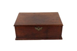 Federal Style Mahogany Miniature Blanket Chest