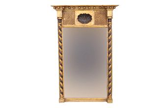 Federal Painted Giltwood Pier Mirror