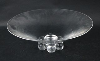 Large Steuben Glass Serving Dish