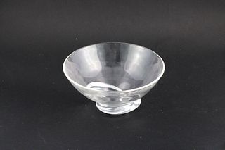 Steuben Glass Bowl and Candle Holders