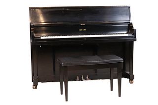Yamaha P2C Black Lacquered Upright Piano