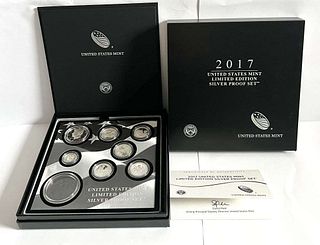 2017 United States Mint Limited Edition Silver Proof Set  (7-Coins)
