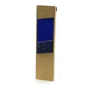 Antonio Bernardo 18k Gold Pendant with Lapis lazuli