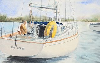 Watercolor Betty C. Boyle (American, 20th Century)