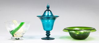 Group of Three Vintage Glass, Lenox