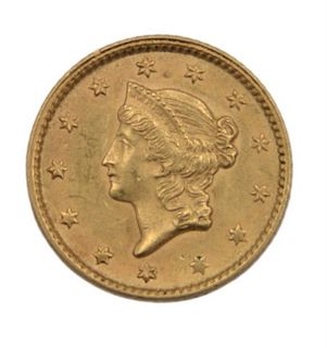 1893 $1 Gold