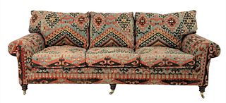 George Smith Kilim Upholstered Sofa
