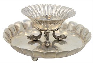 Sterling Silver Tiered Dish for Shrimp Cocktail