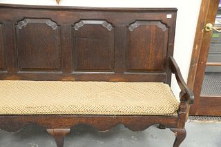 George II Bench with Arms