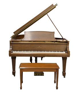 Steinway Mahogany Grand Piano
