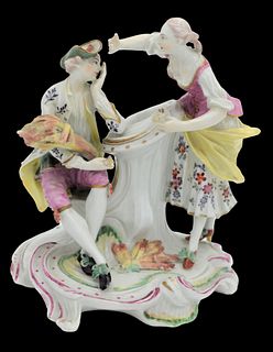 Derby Pale Family Porcelain Group