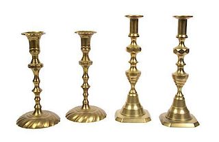 A Collection of Brass Decorative and Utilitarian Articles, Height of tallest overall 14 1/4 inches.