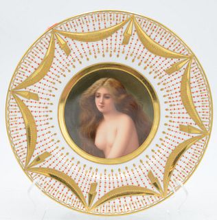 Wagner Royal Vienna Portrait Plate