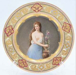 Wagner Royal Vienna Portrait Plate