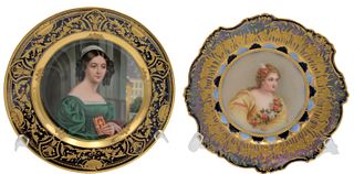 Two Cabinet Plates