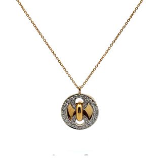 Roberto Coin 18k Gold Necklace with Diamonds