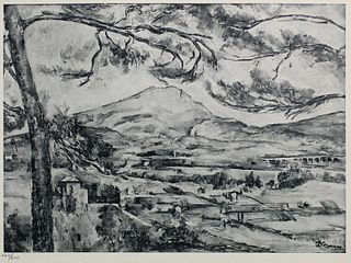 Paul Cezanne (After) - La Montagne Victoire