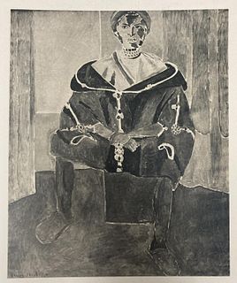 Henri Matisse (After) - Portrait 13 (Double Sided Single Sheet)