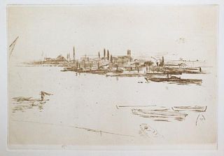 James McNeill Whistler - Battersea (Dawn)
