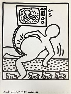 Keith Haring - Untitled XXI