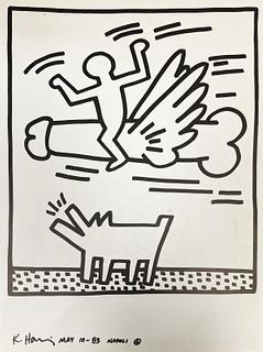 Keith Haring - Untitled XIX