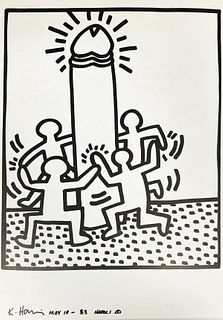 Keith Haring - Untitled XVIII