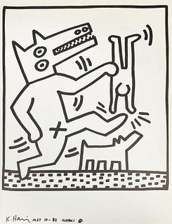 Keith Haring - Untitled XVI