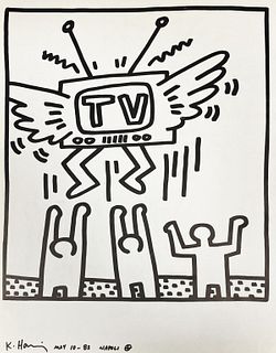 Keith Haring - Untitled XII