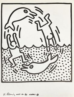 Keith Haring - Untitled IX