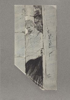Henri Toulouse-Lautrec (After) - Etude de Pierreuse