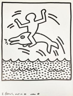 Keith Haring - Untitled XXVIII