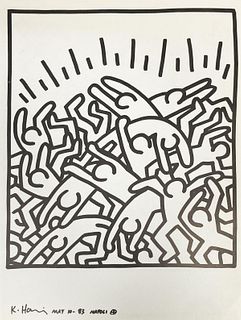 Keith Haring - Untitled XXVII