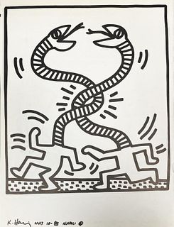 Keith Haring - Untitled XXVI