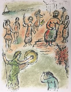 Marc Chagall - Gathering of the Gods