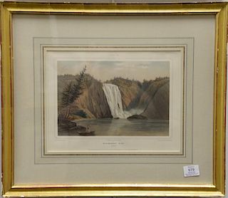 After Augustus Kollner (1813-1900)  set of five hand colored lithographs  Drawn from Nature by Augustus Kollner "From Views o