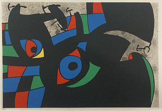Joan Miro - Le Lezard aux Plumes d'Ord 12